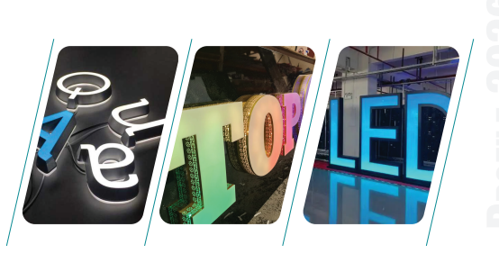 LED Letters Design